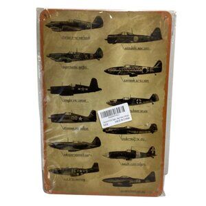 12 X 8 Tin Retro Golden Era Signage WWII Fighter Planes New Sealed